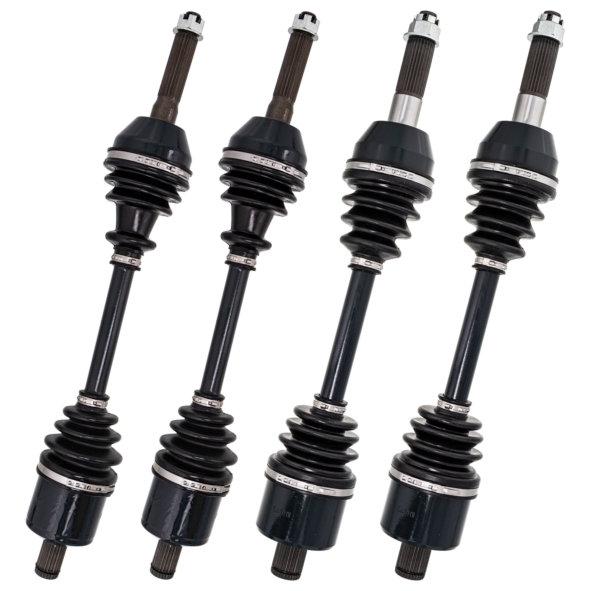 Niche Front Rear CV Drive Shaft Axle Set Kit for Polaris Sportsman 800