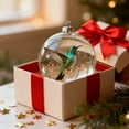 thumbnail image 4 of Nature's Birds Crystal Ornament Set, Hummingbird Christmas Ornament, Cardinal Ornaments for Xmas Tree Memorial Gifts, Clear Plastic Christmas Balls for Room Decor, Holiday Ornaments, 2.8", 4 of 6