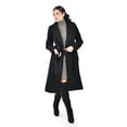 thumbnail image 4 of Abrigo largo con cinto Roman Fashion /Juvenil, 3013 (Negro) negro G, 4 of 6