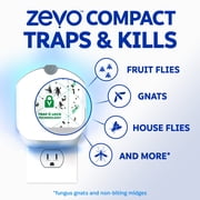 Zevo Compact Flying Insect Trap - 1 Plug In Device & 1 Cartridge