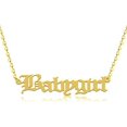 thumbnail image 2 of Collier Pendentif en Acier Inoxydable Plaqué Or pour Adolescentes et Enfants, 2 of 5