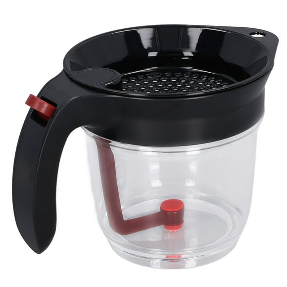 Grease Separatorfor Cooking,Fat Separator 1000ml Multifunction Grease Separator Gravy Separator Exquisite Design