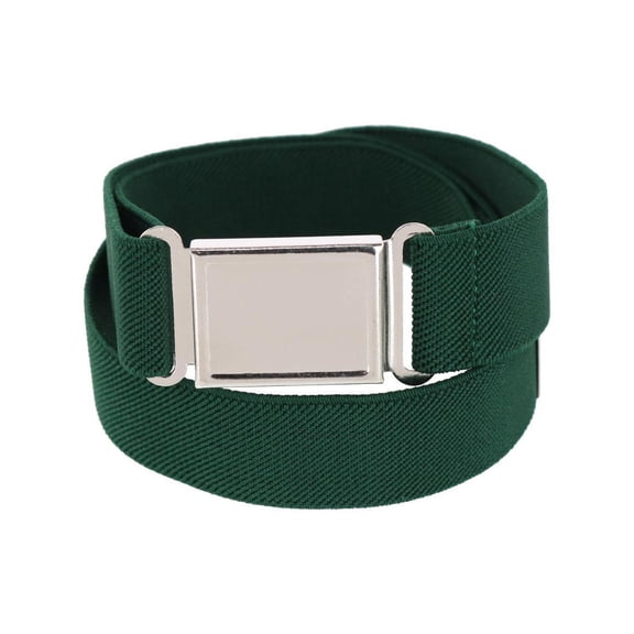 CTM Kids' Adjustable Elastic Belt with Magnetic Buckle