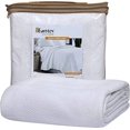 thumbnail image 3 of Eurotex 100% Cotton Blanket for Bed | All-Season Lightweight, Soft & Cozy Thermal Throw, 66x90 in, 3 of 8
