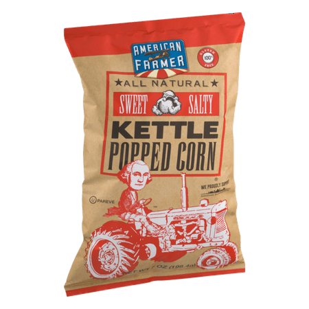 American Farmer Sweet & Salty Kettle Popped Corn - 7 Oz. (3 (Best Sweet And Salty Popcorn)