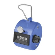 GOGO ABS Handheld Tally Counter, 4 Digit Display Clicker, for Sport Events Coach School - Blue