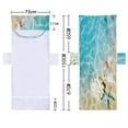 thumbnail image 3 of Aosijia Beach Chair Cover with Side Pockets Portable Chair Towel Cover Seat Cover for Sun Lounger Pool Sunbathing Garden Beach Hotel No Sliding, 3 of 5