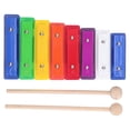 thumbnail image 1 of Jouet Xylophone pour Enfants, Xylophone à 8 Notes, Xylophone de Percussion Coloré, Xylophone Coloré, Performance Haut de Gamme, 1 of 8