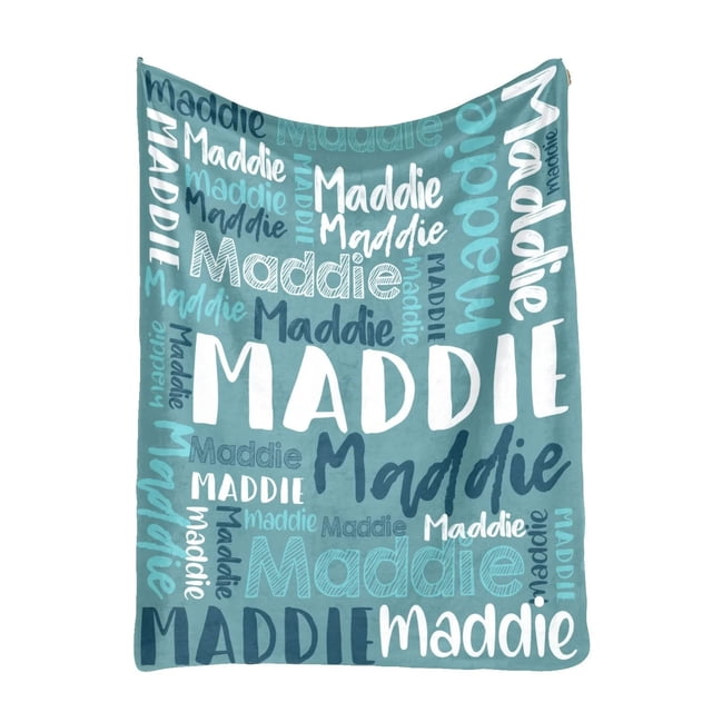 Wosthever Regalo personalizado de Navidad único para amigos, manta suave personalizada para todas las estaciones con nombre Suministros térmicos Tipo 28