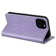 thumbnail image 5 of Compatible with iPhone 15 Wallet Case with Card Holder [RFID Blocking] for iPhone 15 Case Wallet Wrist Strap Durable PU Leather Magnetic Flip Folio Cover for Women and Men,Purple, 5 of 9
