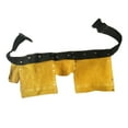 thumbnail image 4 of Leather Tool Belt Quick Release Buckle Carpenter Construction Work Apron Tool Storage Pouch Belt, 4 of 5