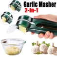 thumbnail image 1 of TIMIFIS Garlic Cutter Multi-Purpose Garlic Press Cuber Presser Grater Chopper Mincer Kitchen Tool Kitchen Gadgets Kitchen Gadgets, 1 of 8