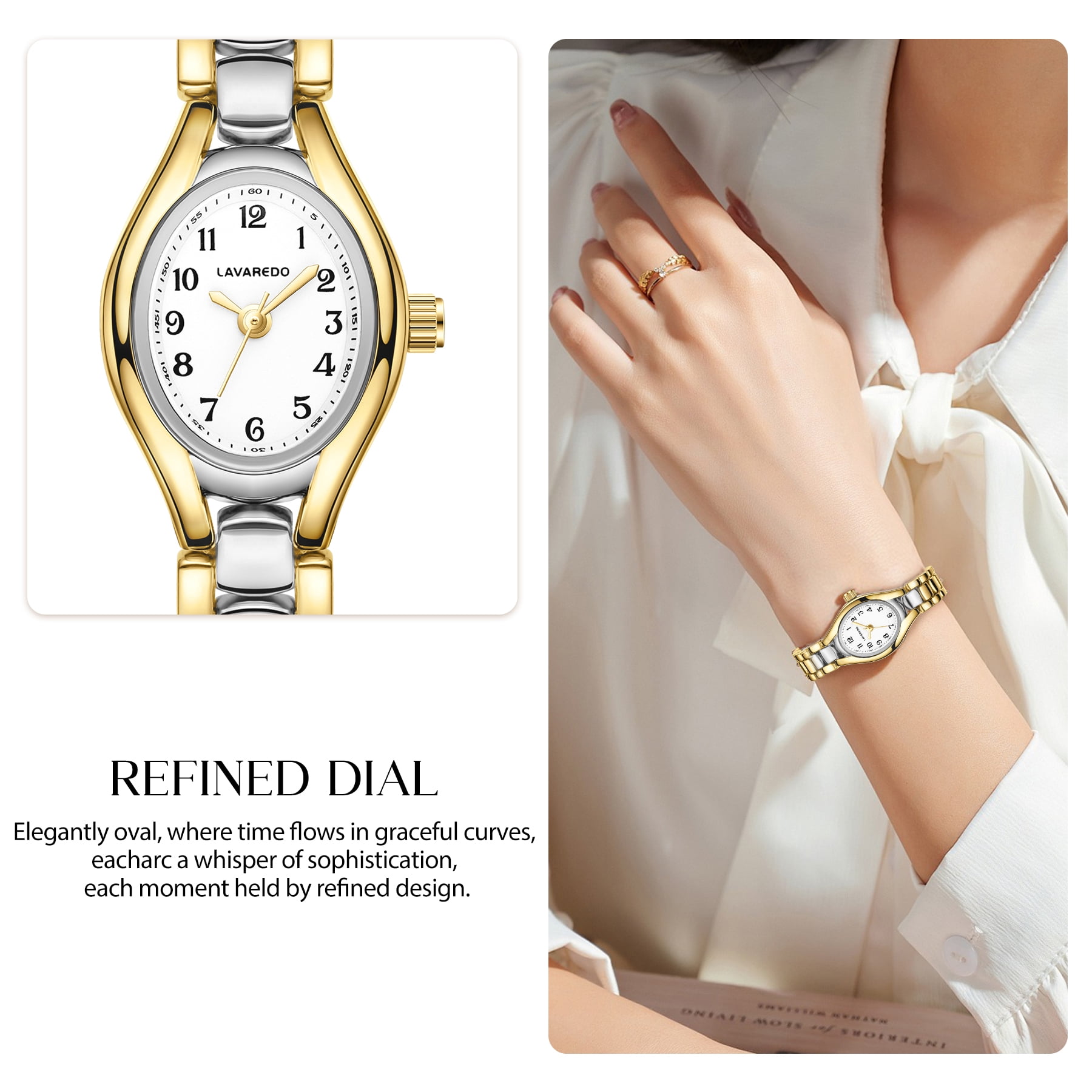 Elegant Ultra‑Thin Women’s Watch with Oval Dial | 7mm Slim Case,Stainless Steel Strap, 3ATM Water Resistance – Perfect Gift for Women