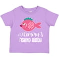 thumbnail image 3 of Inktastic Mommys Fishing Buddy Girls Girls Toddler T-Shirt, 3 of 5