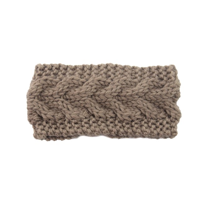 Guardurnaity Diadema para bebé, Color sólido, elástica, envoltura para el cabello para niños pequeños, cubierta cálida, envoltura para el Accesorio para el cabello Caqui