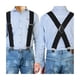thumbnail image 4 of Tirantes Para Caballero Elegantes, Ajustables Y Elásticos Negro, 4 of 4