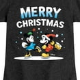 thumbnail image 3 of Disney - Merry Christmas - Toddler & Youth Girls Short Sleeve Graphic T-Shirt, 3 of 5