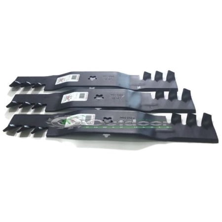 Set of 3 Blades 54" Extreme Mulch Blade Fits some Craftsman Husqvarna 187255