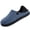 Blue, variant on LongBay Mens Slippers with Removable Supportive Insole Slip on Casual House Shoes for Indoor Outdoor Bedroom Garden