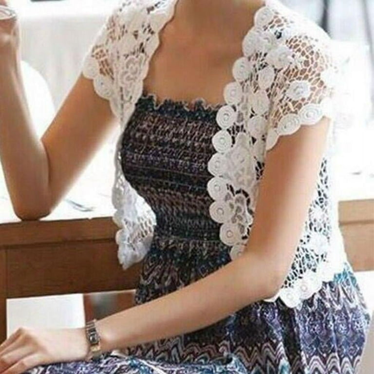 Crochet shrugs for dresses top