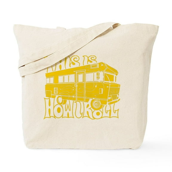 CafePress - This Is How I Roll Tote Bag - Unisex Canvas Tote Bag, Beige, 1-Piece
