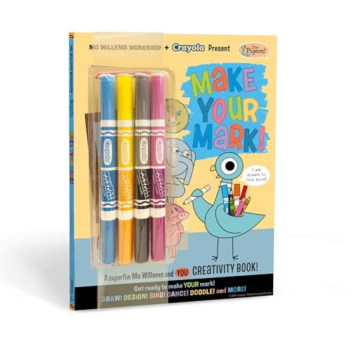 Pre-Owned Mo Willems Workshop and Crayola Present: Make Your Mark!: A Superfun Mo Willems and You Creativity (Paperback) by Mo Willems Workshop