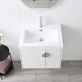 thumbnail image 6 of Floating & Wall Mounted Bathroom Vanity Set with Acrylic Sink, 6 of 8