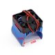 thumbnail image 2 of 2X Disipador de Ventilador de Refrigeración del Motor de 42 mm para 1/10 E- E- Summit Arrma 1/8 Kraton Talion RC Coche, Azul, 2 of 5