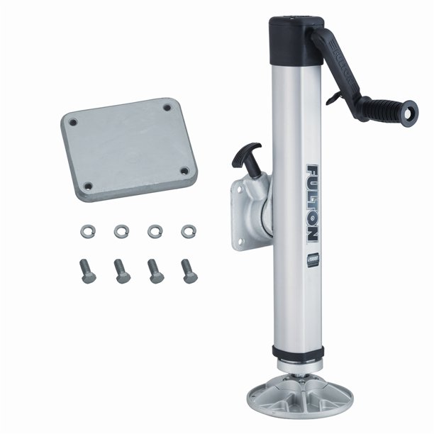 Fulton Marine Jacks F2 Jack, 2000 Swivel w/Foot Plate, WELDON
