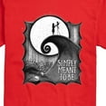 thumbnail image 3 of The Nightmare Before Christmas - Simply Meant To Be - Men's Short Sleeve Graphic T-Shirt, 3 of 5