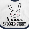 thumbnail image 4 of Inktastic Nana Bunny Grandchild Boys or Girls Baby Bib, 4 of 4