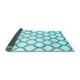 thumbnail image 2 of Ahgly Company Indoor Rectangle Trellis Light Blue Contemporary Area Rugs, 7' x 10', 2 of 4