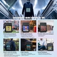 thumbnail image 3 of Mochila Divoom Mochila M con Pantalla LED DIY Pixel Art Animación Bolsa para portátil Impermeable al Aire Libre Mochila Escolar para Hombres Mujeres Actividad Exterior Viaje Viaje de un Día Divoom Mochila, 3 of 7
