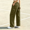 thumbnail image 6 of ClodeEU Women Elastic Waist Drawstring Sweatpant with Pocket ,Casual Loose Streetwear Pants ,Women's Plus L, 6 of 6