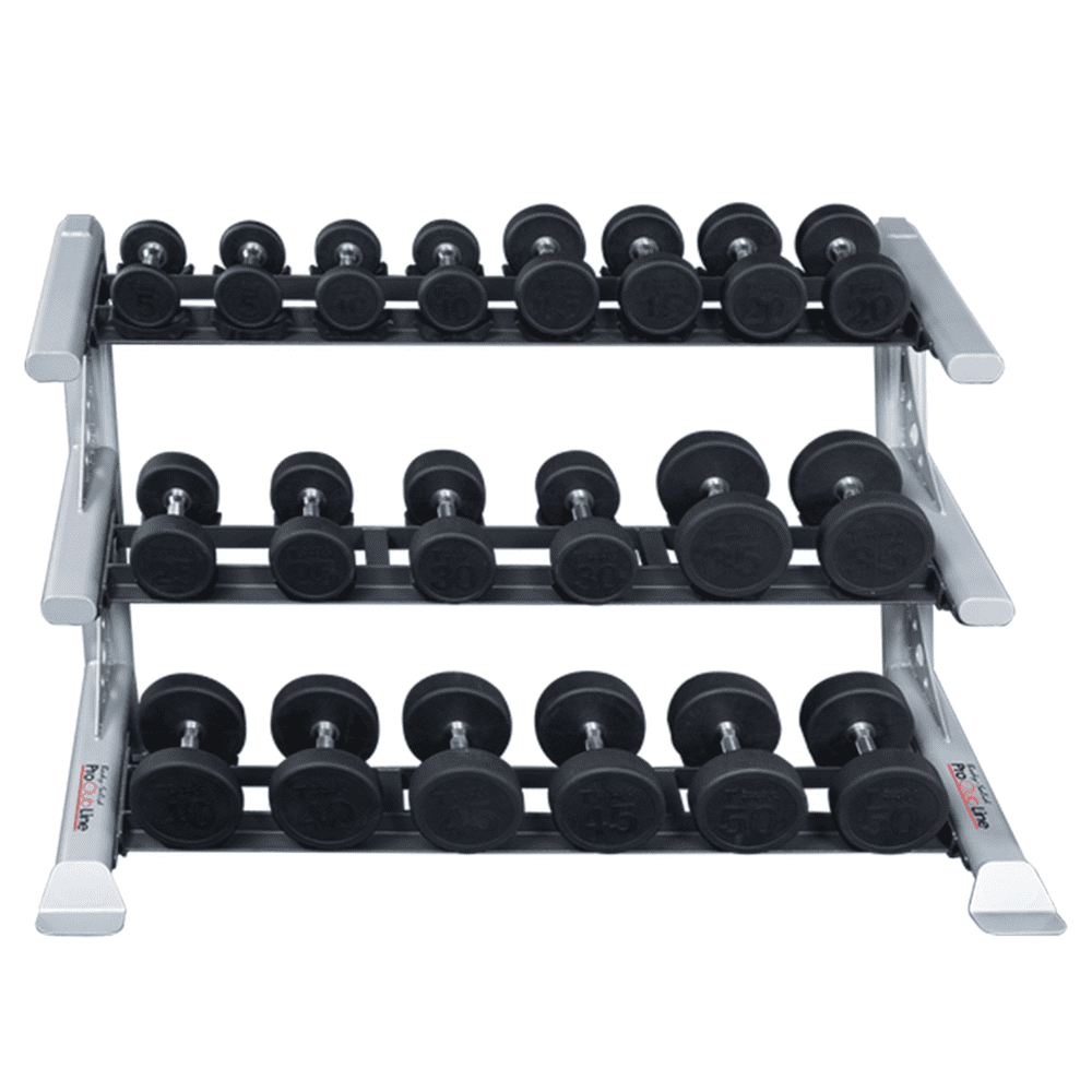 Body Solid SDKR1000SD 3 Tier Saddle Dumbbell Rack (New)