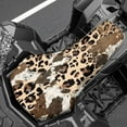 thumbnail image 3 of Renewold ATV Seat Cover Waterproof 25x10 Inch, Universal Tear-Resistant Polyester ATV Seat Protector, Stretch Fit for Honda/Yamaha/Polaris, Easy to Install, Leopard Cow Print, 3 of 7