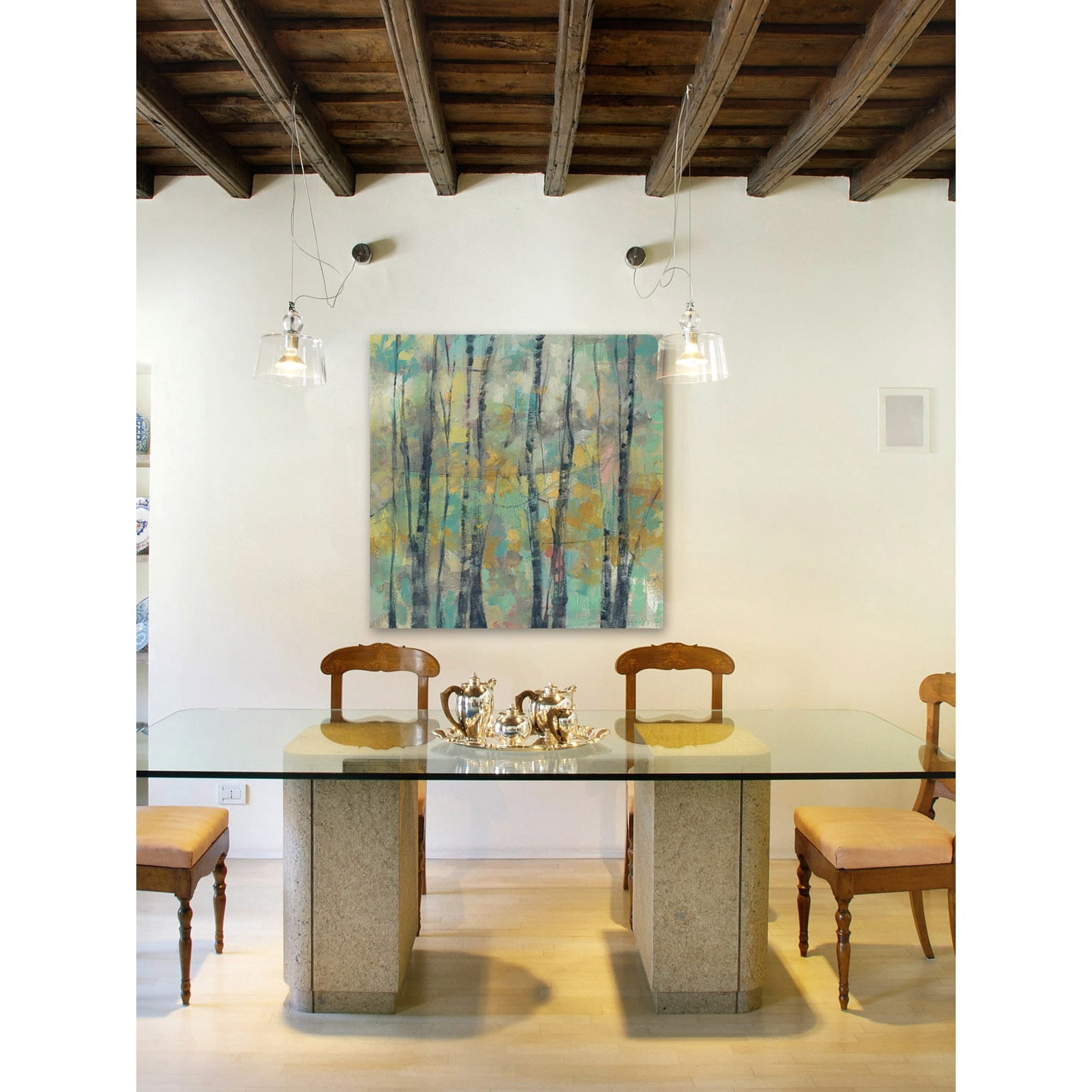 Marmont Hill "Pastel Arbor II" Painting Print on Wrapped Canvas