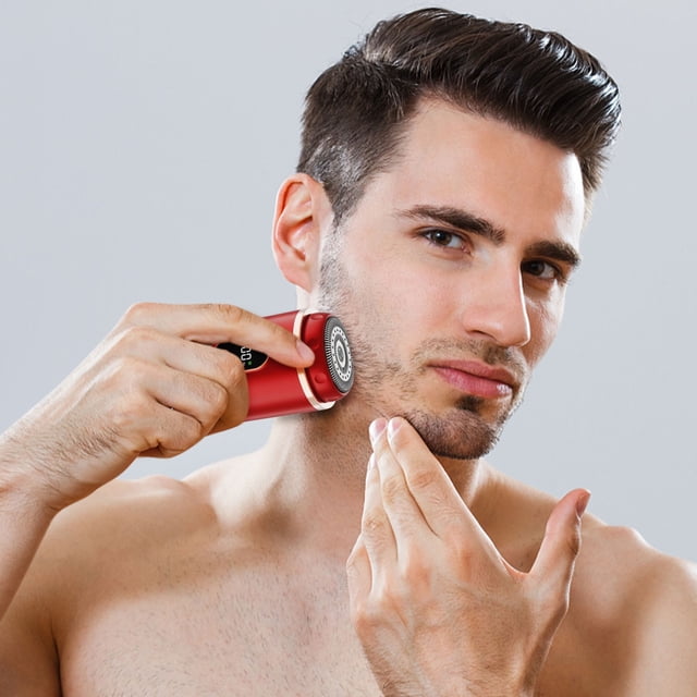 RKSTN A Shaver USB Rechargeable Shaver Mini Portable Face Shavers Wet & Dry Small Size Machine Shaving For Men