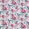 thumbnail image 2 of Zelouf Zs1712T-7 Print Hi Multi Chiffon  , Sewing, DIY, Crafts Fabric by the Yard, 134 Ivory/rose, 3 Yard, 2 of 2