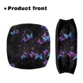 thumbnail image 4 of COEQINE Butterfly Rollator Seat Back Cover for Outdoor Park and Street Scenes Universal Soft Rollator Accessories Cute Rollator Walker Seat Set of 2 Piece Covers, 4 of 7