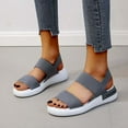 thumbnail image 2 of Amzcrzy Zapatos de mujer,Zapatos de mujer,Zapatillas de mujer, Sandalias y pantuflas casuales de mujer de nuevo estilo con suela plana para exteriores Sandalias Mujer Zapatillas De Casa, 2 of 6