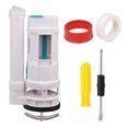 thumbnail image 1 of BQLZR Toilet Bottom Inlet Fill Valve Connected Double Push Button Dual Flush 21cm, 1 of 5