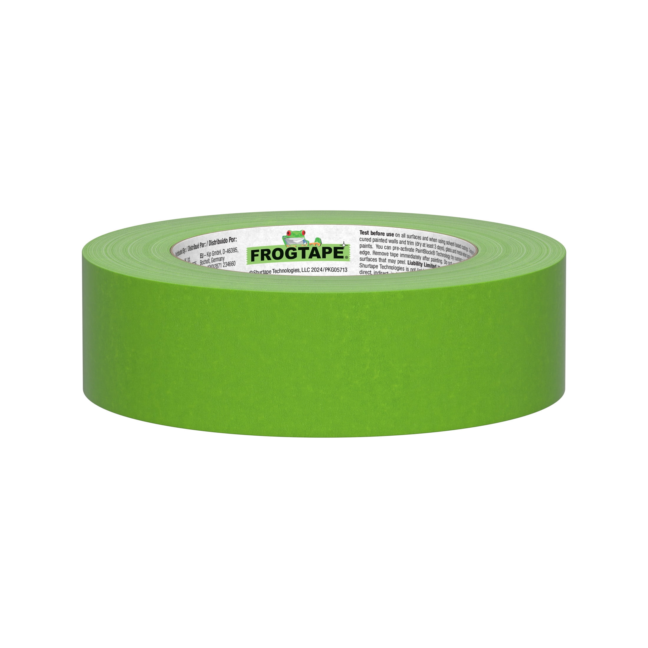 (6 pack) FrogTape Multi-Surface Painter's Tape - Green, 1.41 in. x 60 yd.