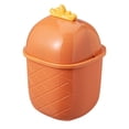 thumbnail image 2 of Clearance!Ymkly Book Lovers Gifts,Desktop Trash Can Pineapple Design Countertop Waste Basket Mini Garbage Container Table Sundries Organizer Remote Pen Pencil Holder For Home Office,Pumpkin Decor, 2 of 4