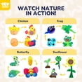 thumbnail image 2 of Juguetes Puzzle TOY Life Cycle de madera, paquete de 4 unidades para niños de 1 a 3 años, 2 of 6
