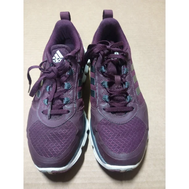 Adidas Speed Trainer Mens Size 6 Running Shoes Burgundy Low Top Sneakers