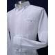 thumbnail image 2 of Guayabera De Lino Presidencial Platino Slim Fit Domménico, 2 of 6