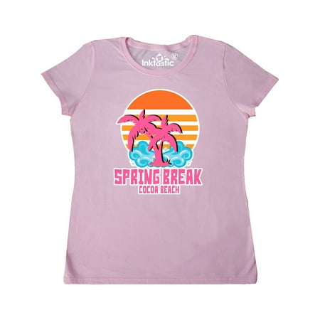Spring Break in Cocoa Beach with Palm Trees Women's T-Shirt