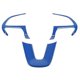 thumbnail image 1 of Cubierta para volante para - Charger 2015-2022 Durango, Grand , ABS azul, 1 of 5