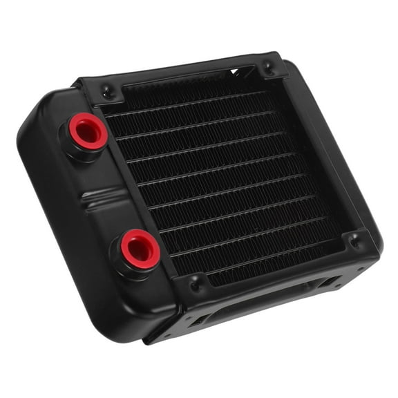 OFFIGAM Liquid Cooling Water Radiator for GPU Cooling Black Aluminium 1Pack